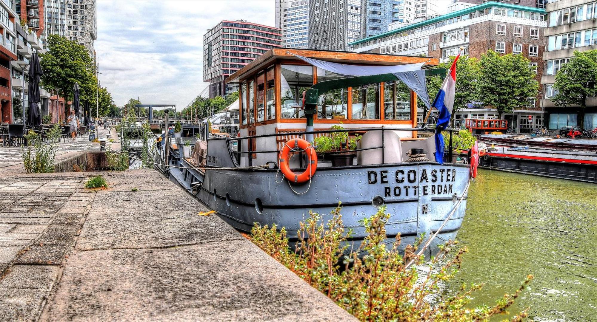 De Coaster & Aquarium Ponton Hotel Rotterdam Ngoại thất bức ảnh